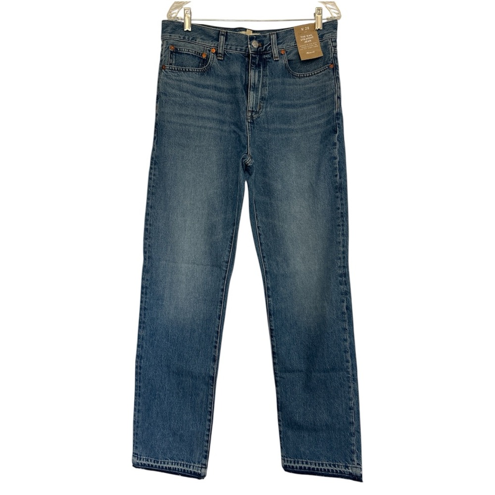 Madewell Women's Straight Leg Jeans - Classic Blue Denim
